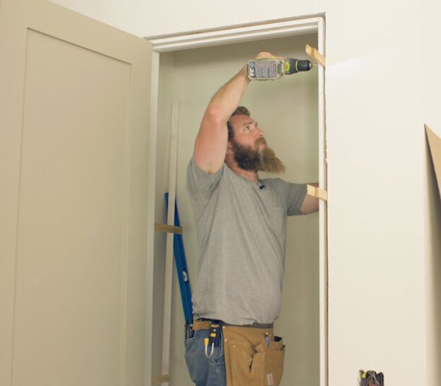 Door installation by Holly Springs Handyman in Triangle NC